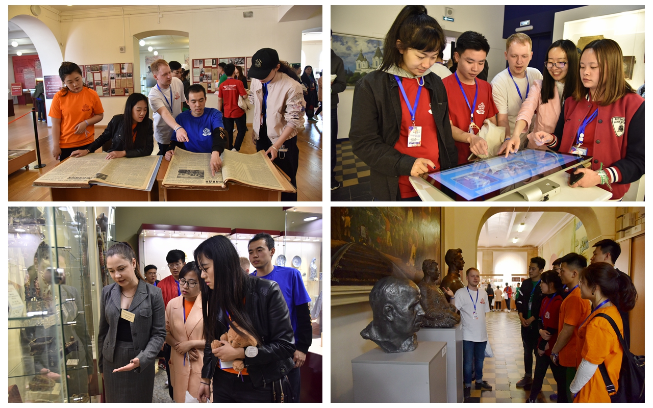 参观俄罗斯布拉戈维申斯克市博物馆