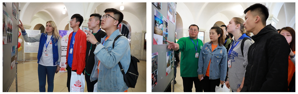 参加“我是志愿者”国际摄影展